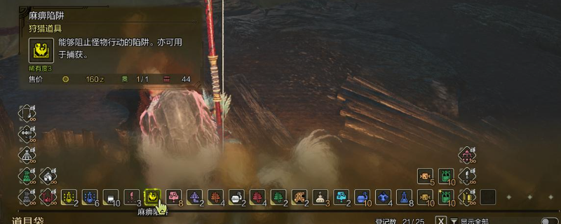 《怪物猎人：荒野》捕获怪物道具准备介绍